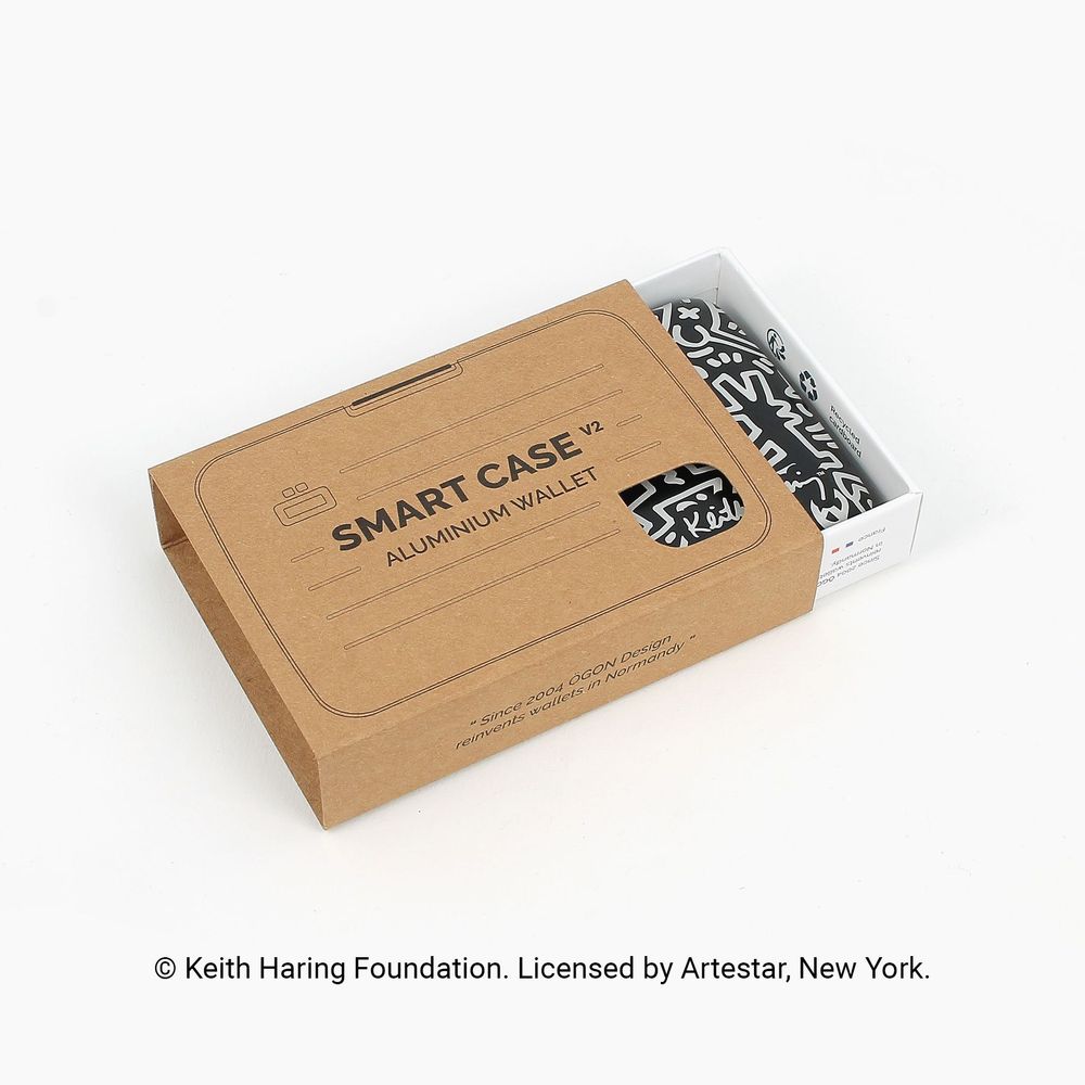 Leather goods - SMART CASE V2 - Keith Haring - ÖGON DESIGN