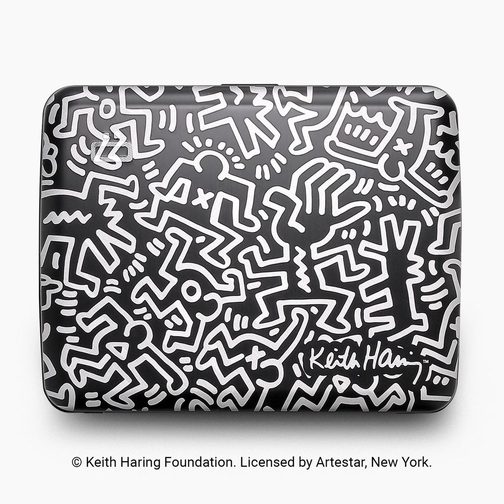 Petite maroquinerie - SMART CASE V2L extra capacity - Collab Keith Haring - ÖGON DESIGN