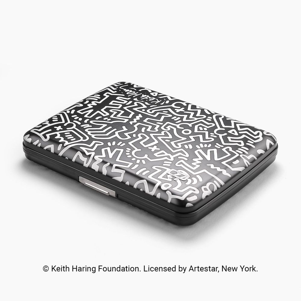 Petite maroquinerie - SMART CASE V2L extra capacity - Collab Keith Haring - ÖGON DESIGN