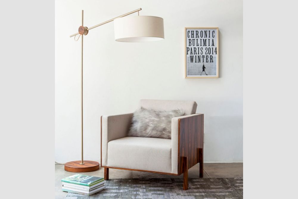 Ampoules pour éclairage intérieur - "RÓTULA" LAMPE DE SOL - ALESSANDRA DELGADO DESIGN