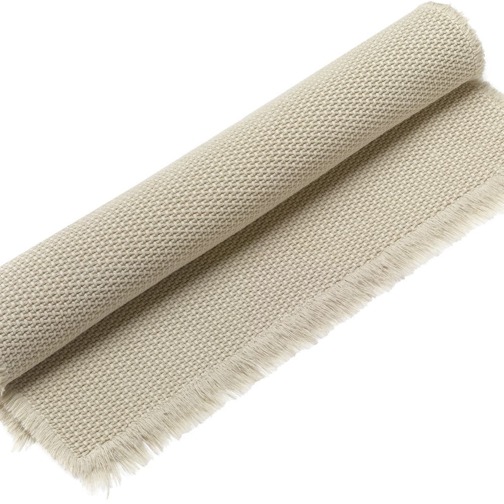 Serviettes de bain - Tapis de bain uni Elly Lin 70 x 140 - MAISON VIVARAISE - SDE VIVARAISE WINKLER