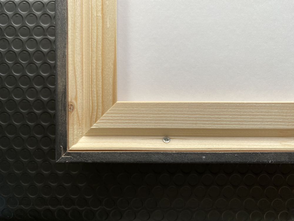 Photos d'art - Jupiter et la Voie lactée. Tirage d'Art Limité, Cadre en Bois Noir avec Verre Anti-Reflet à 70% - ANNA DOBROVOLSKAYA-MINTS