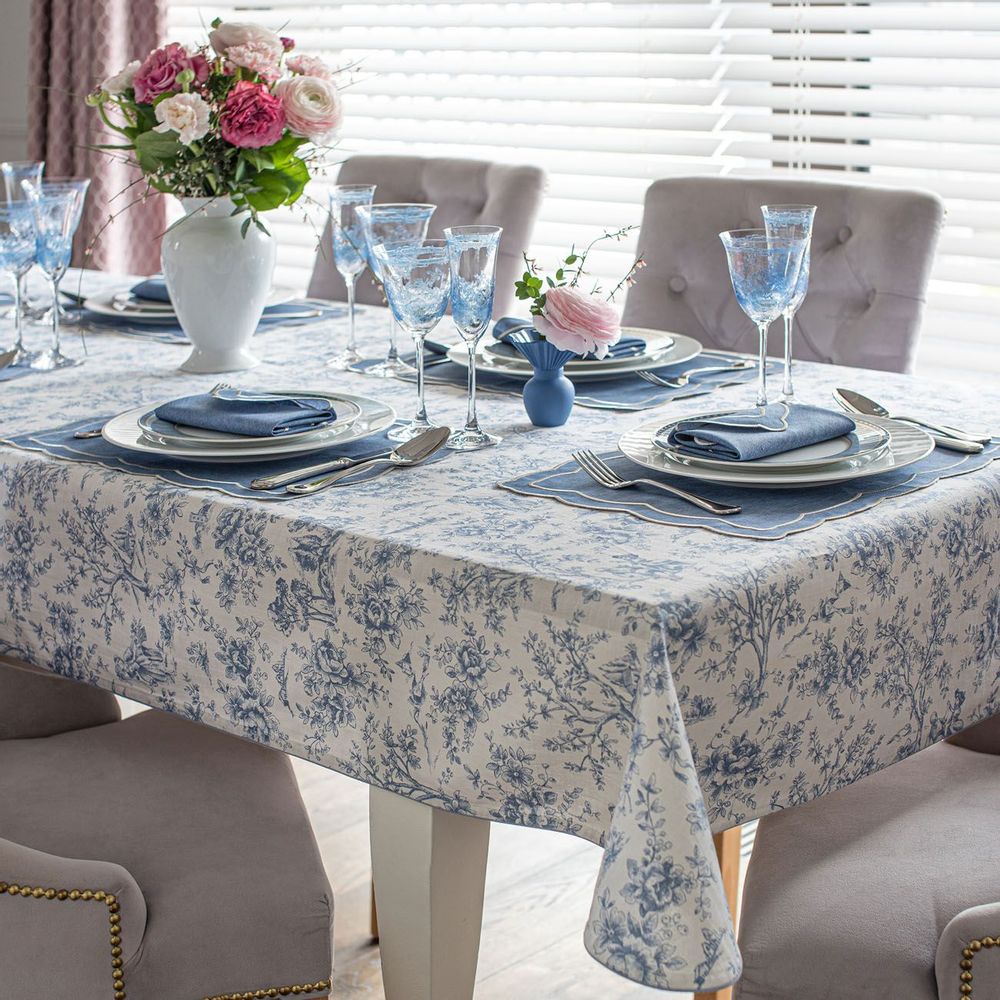Linge de table textile - Linge de table - Toile de Jouy Blue Collection - ROSEBERRY HOME