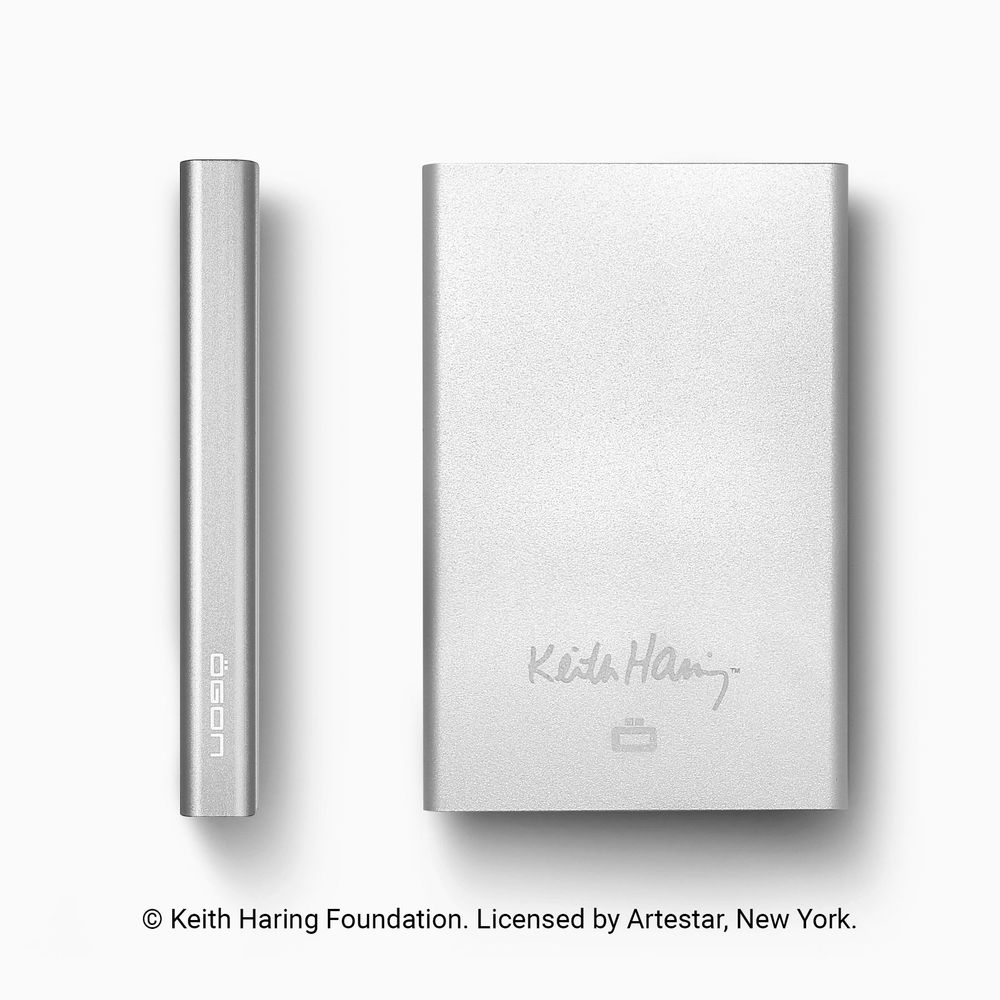 Petite maroquinerie - SLIDER - Collab Keith Haring - ÖGON DESIGN