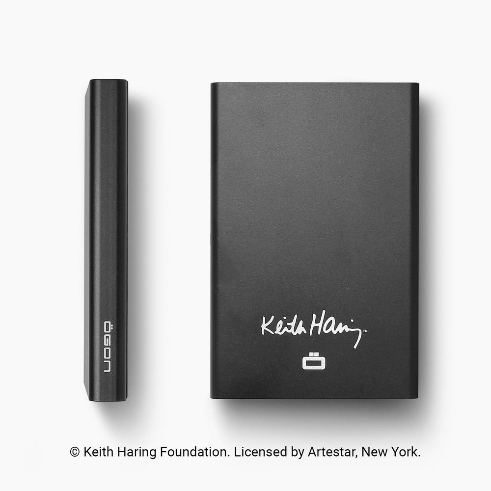 Petite maroquinerie - SLIDER - Collab Keith Haring - ÖGON DESIGN