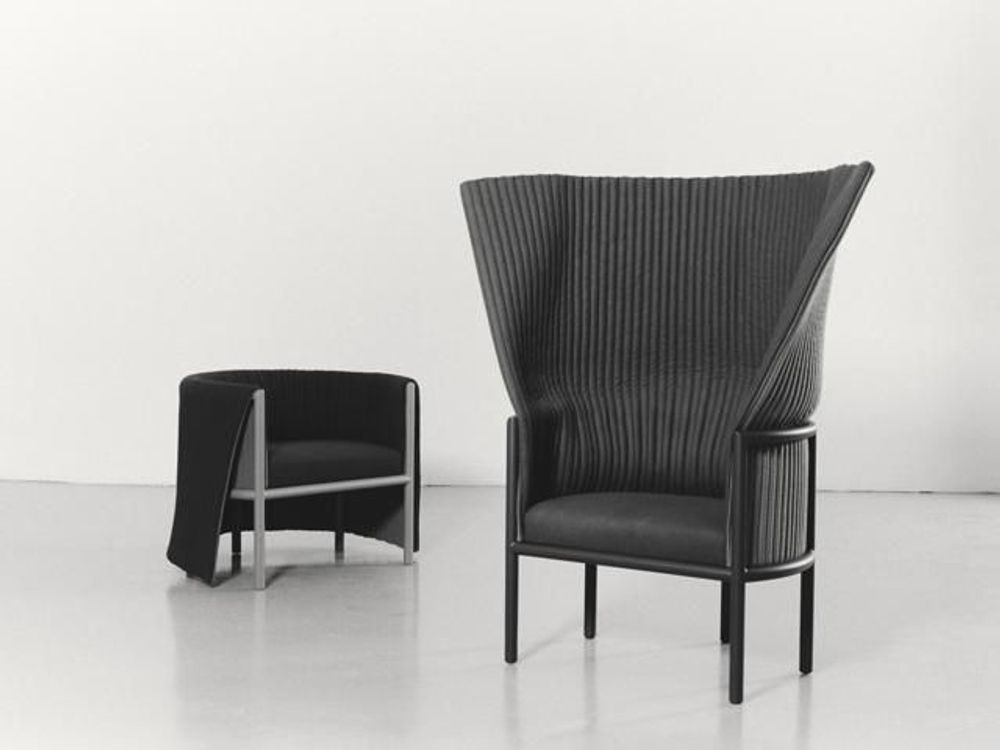 Armchairs - Wraap - Made to order - Haute couture iconic design armchair - taylormade - NOPPI