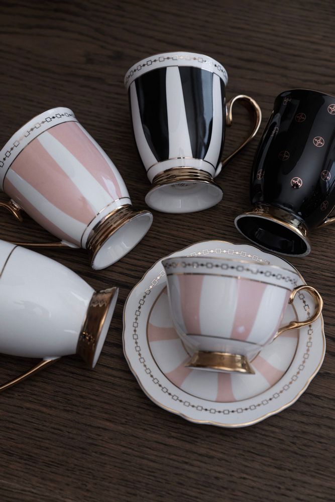 Gifts - Mug - Anima Gemella Nero - HILKE COLLECTION AB