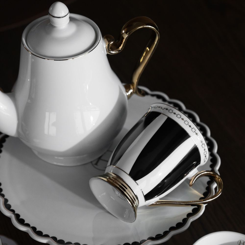 Cadeaux - Présentoir à gâteaux - Lignano Sabbiadoro, noir - HILKE COLLECTION AB