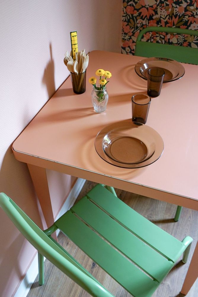 Dining Tables - La Bistrot - Colourful Confettis - LALALA SIGNATURE
