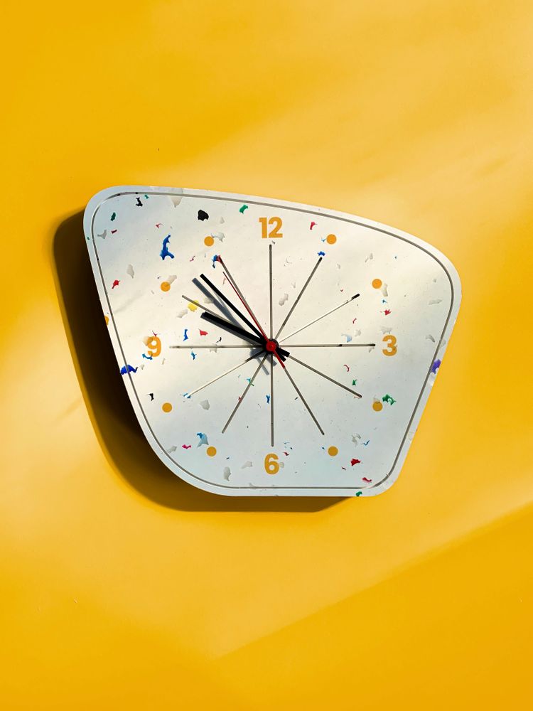 Clocks - La Grande Horloge - Confettis Colorés - LALALA SIGNATURE