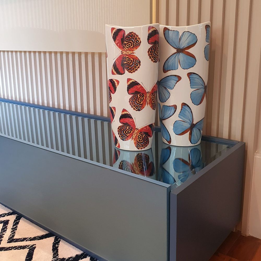 Vases - The Morpho and Claudina vases - STUDIO CRIS AZEVEDO