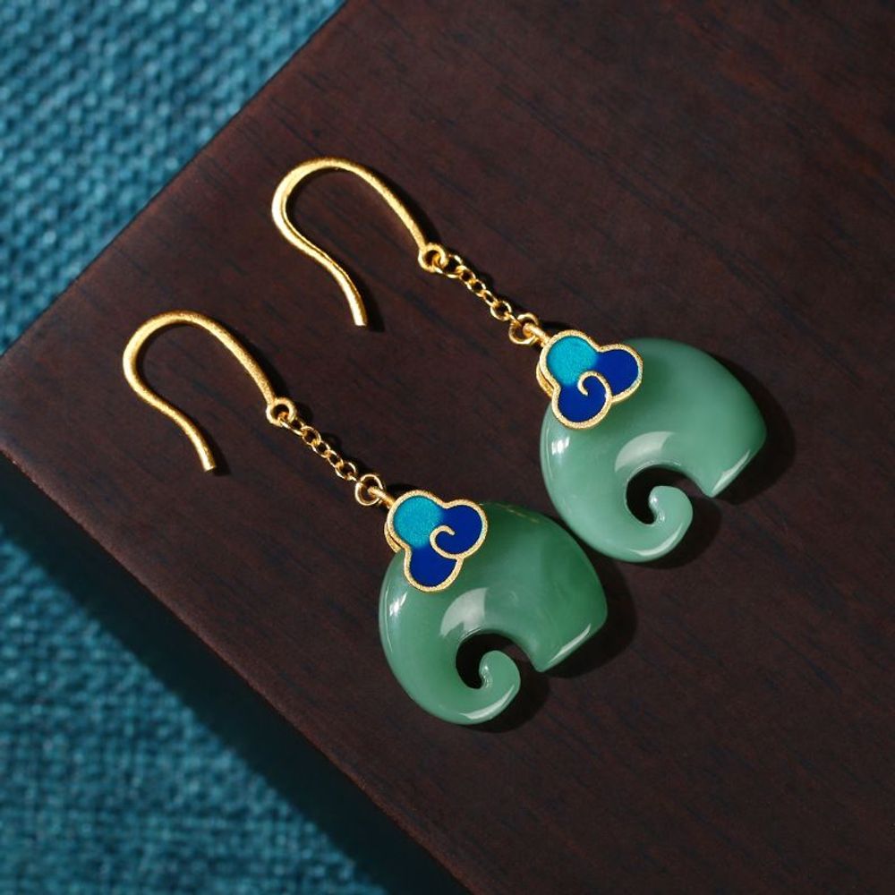 Jewelry - Lucky elephant earrings - TIRACISÚ
