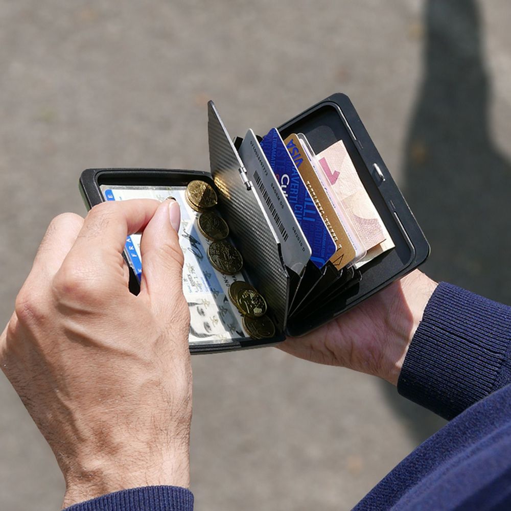 Leather goods - SMART CASE V2 LARGE - Printed aluminum - ÖGON DESIGN