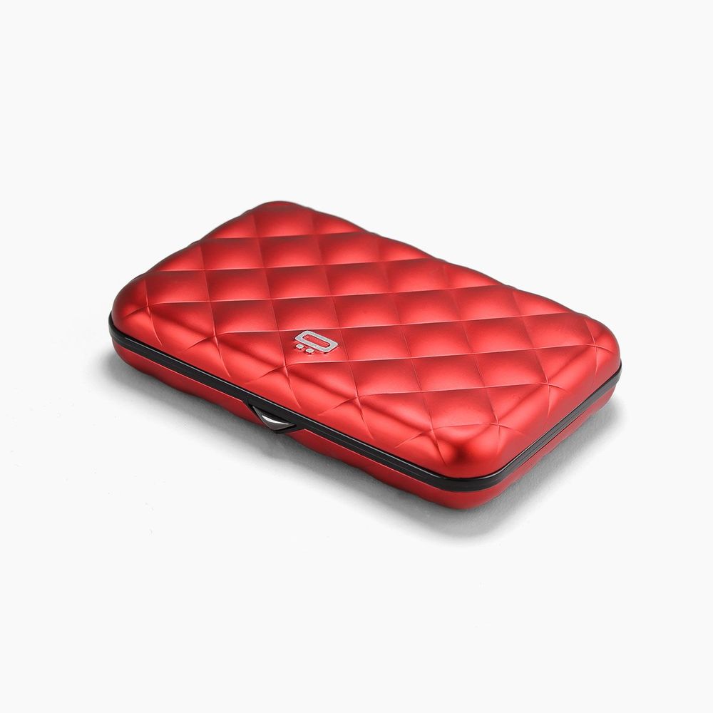 Petite maroquinerie - Pack d'implantation M - 30 portefeuilles Smart Case V2 en aluminium assortis + présentoir vertical - ÖGON DESIGN