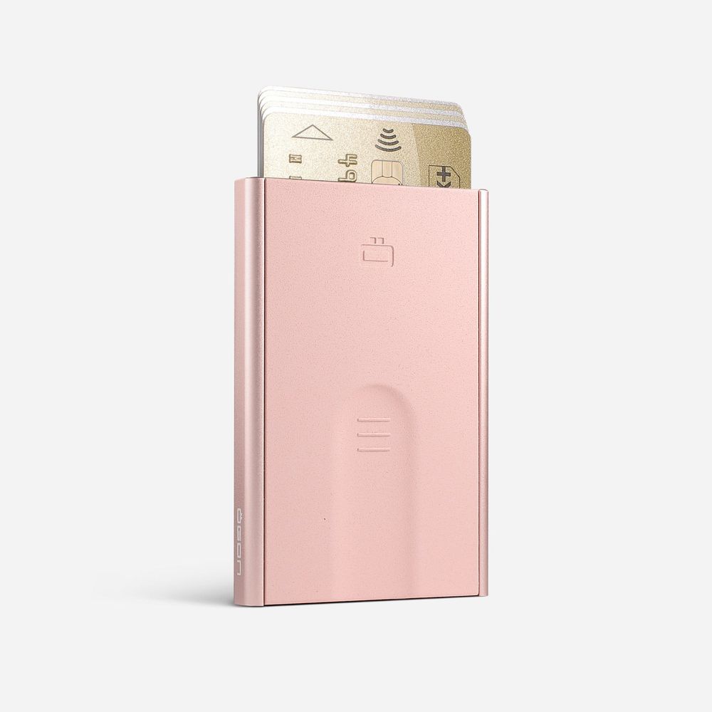 Petite maroquinerie - Pack d'implantation - 30 porte-cartes automatiques Slider + présentoir adapté - ÖGON DESIGN