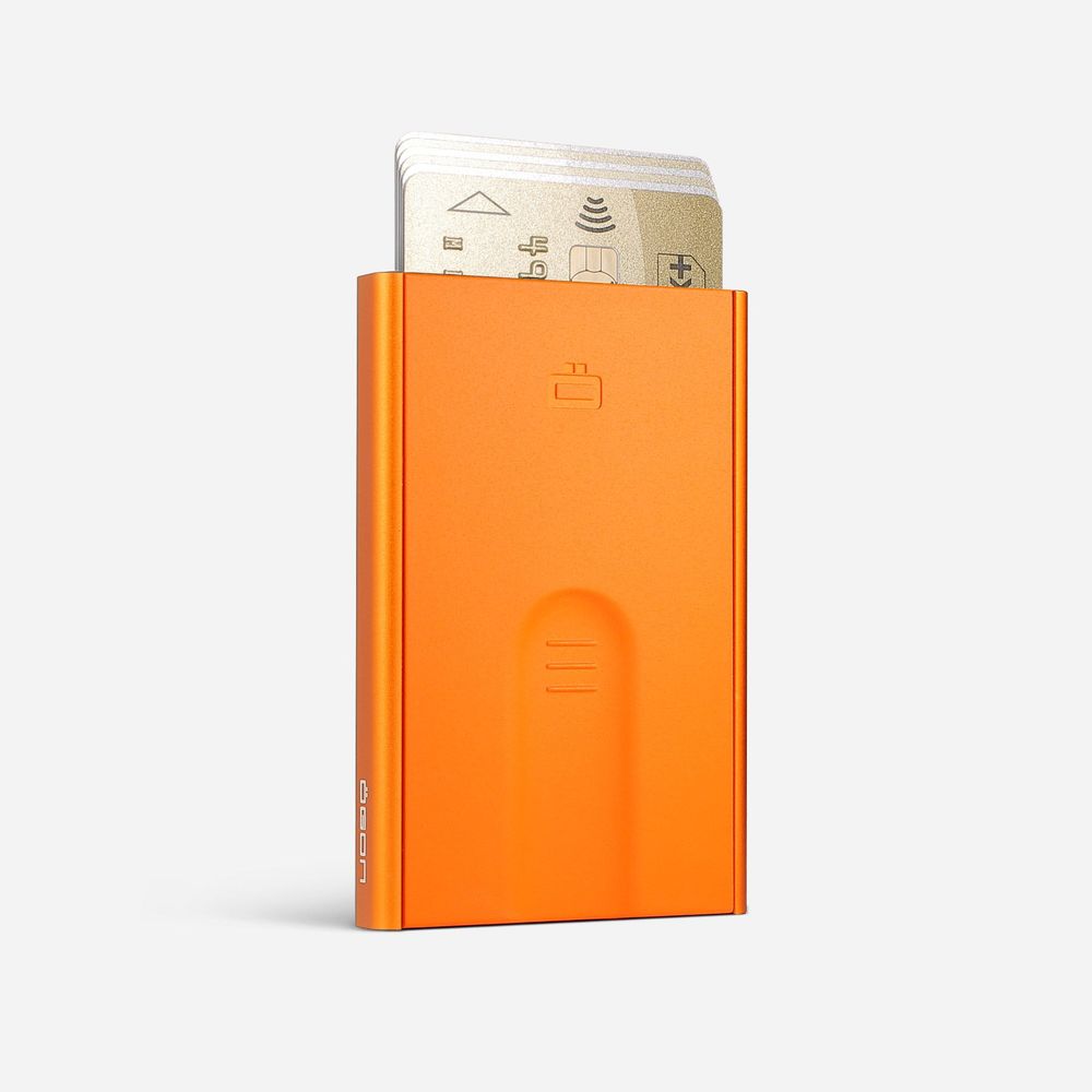Petite maroquinerie - Pack d'implantation - 30 porte-cartes automatiques Slider + présentoir adapté - ÖGON DESIGN