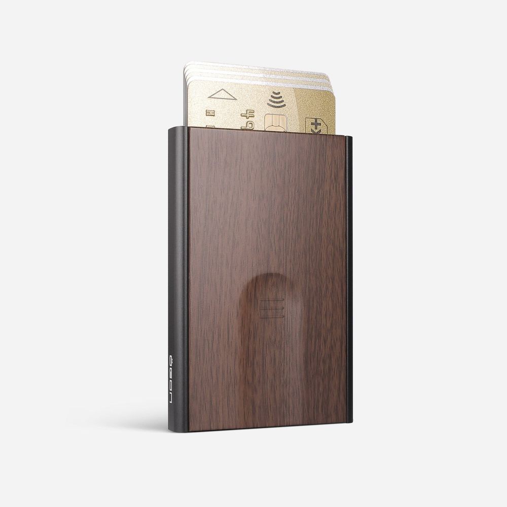 Petite maroquinerie - Pack d'implantation - 30 porte-cartes automatiques Slider + présentoir adapté - ÖGON DESIGN