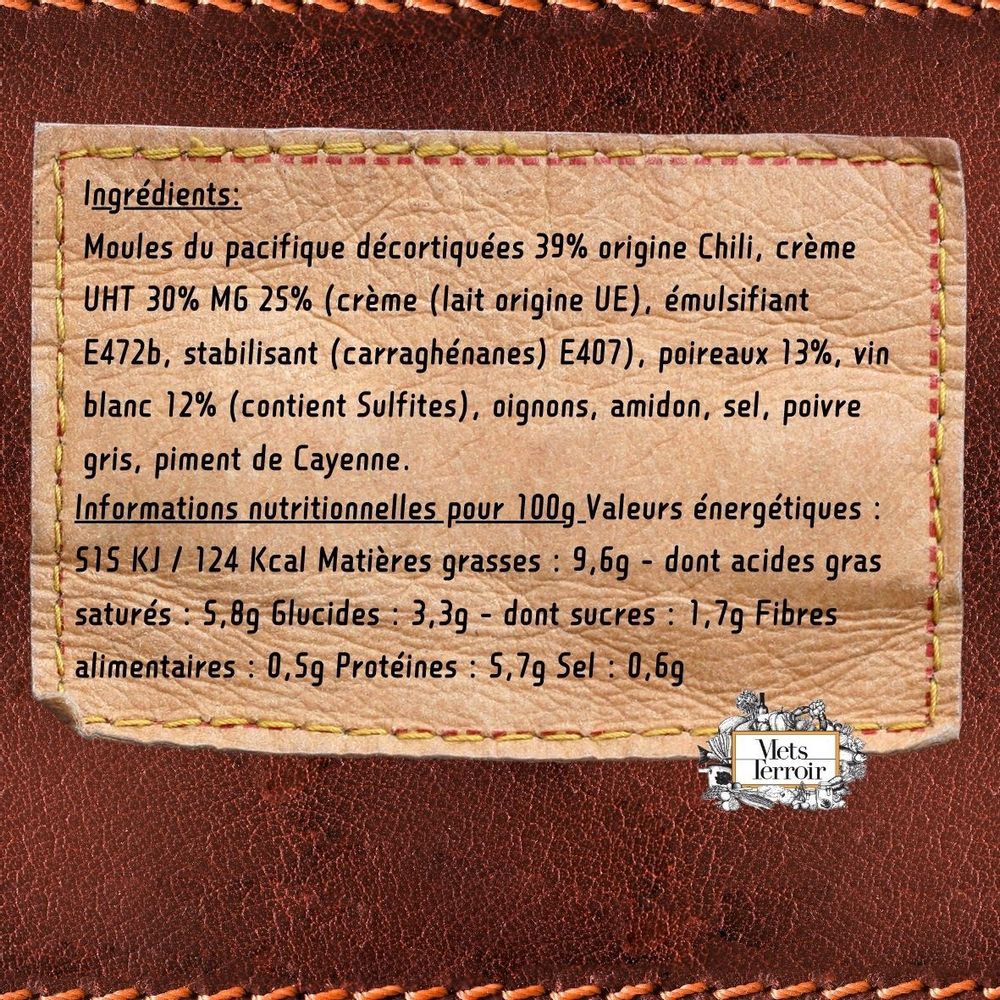 Delicatessen - Mouclade - 380g. - METSTERROIR