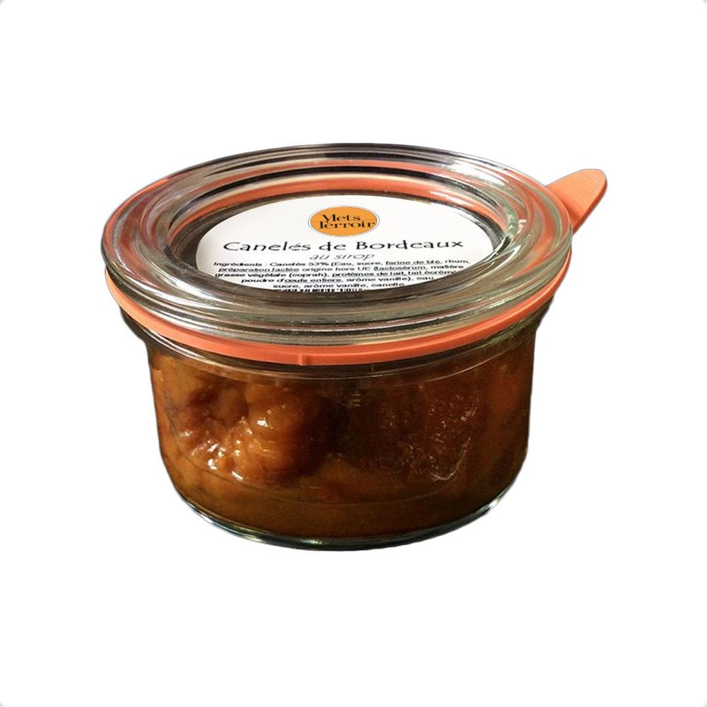 Épicerie fine - Canelés de Bordeaux au sirop - 120g - METSTERROIR