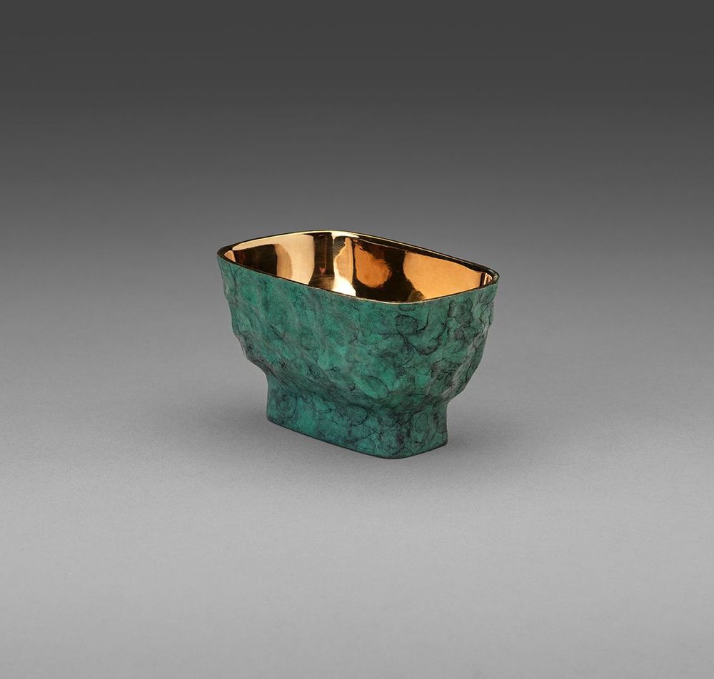Unique pieces - Cast Bronze Salt & Pepper Bowl - EAGLADOR