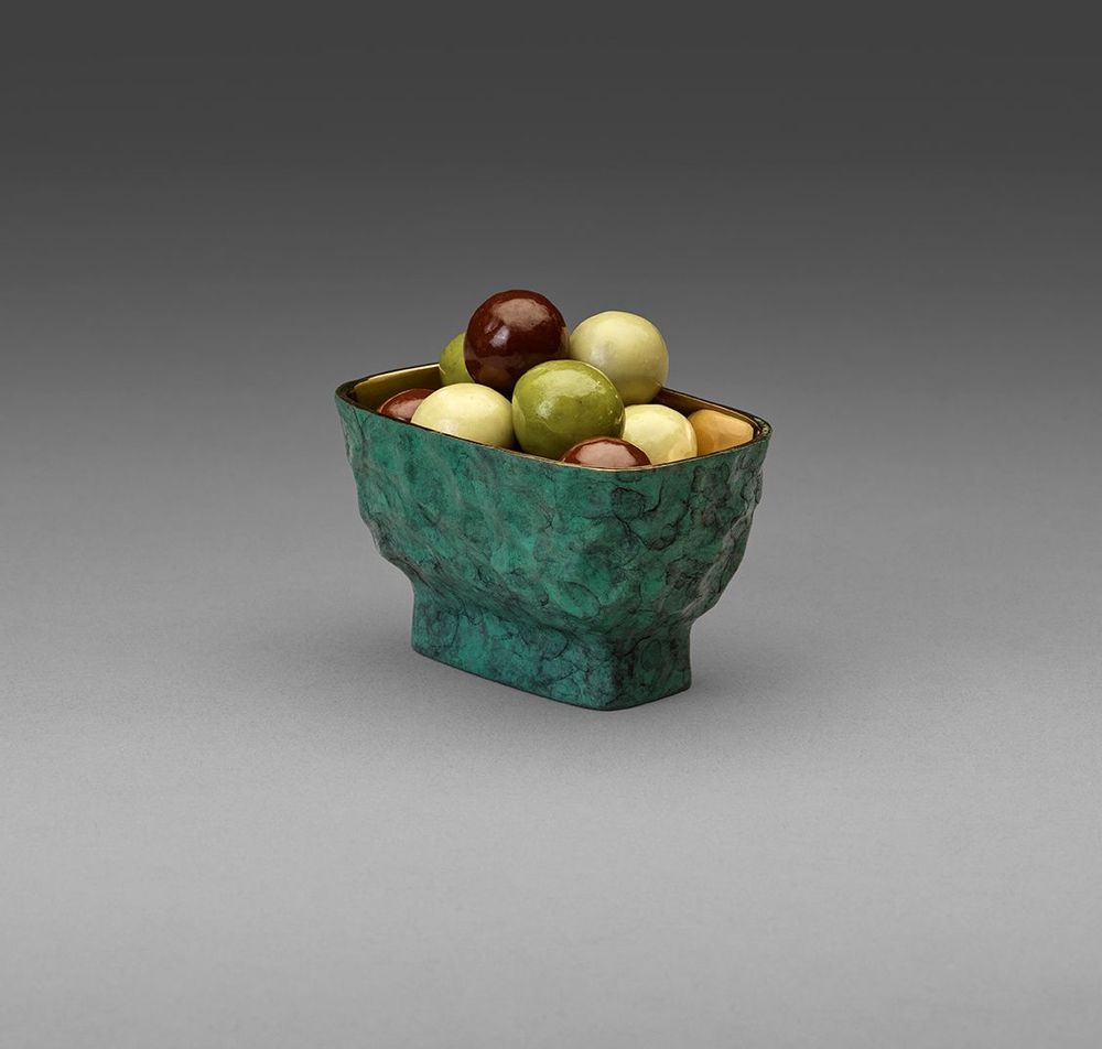 Unique pieces - Cast Bronze Salt & Pepper Bowl - EAGLADOR