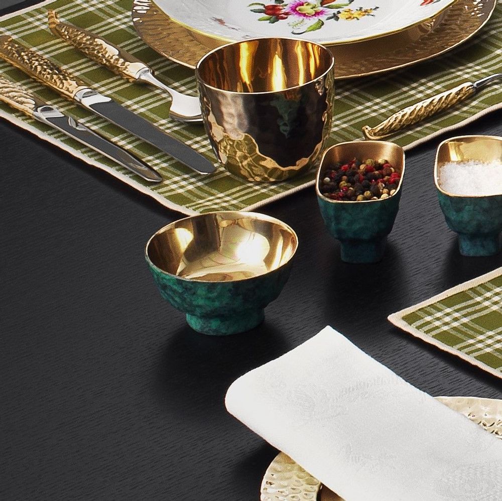 Objets de décoration - Bol à noix en bronze coulé - EAGLADOR