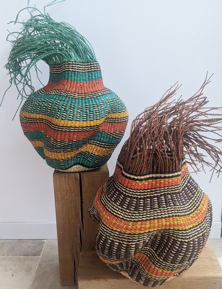 Pièces uniques - Panier wavy Nina - MALKIA HOME