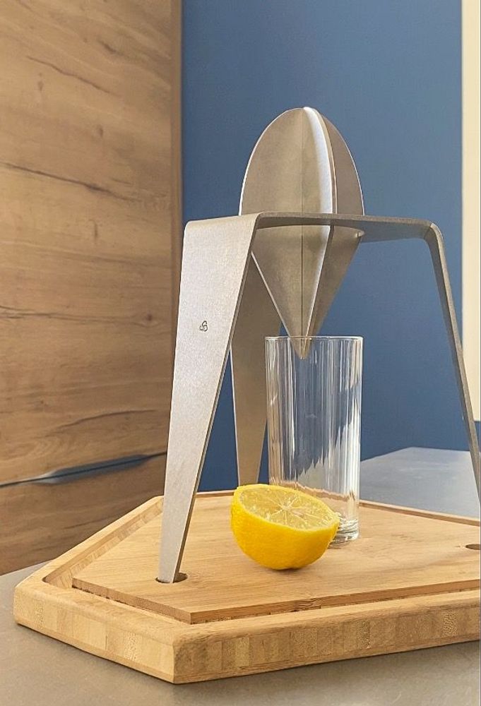 Decorative objects - Citrus press - 304L stainless steel - ENCLAVE MANUFACTURE