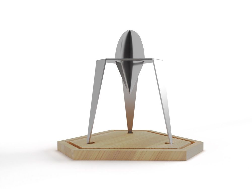 Decorative objects - Citrus press - 304L stainless steel - ENCLAVE MANUFACTURE