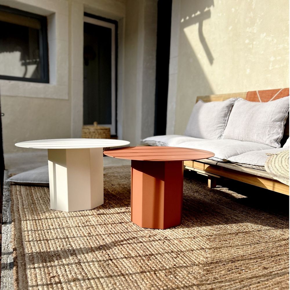 Coffee tables - IPANEMA metal coffee table - TERRE ET METAL