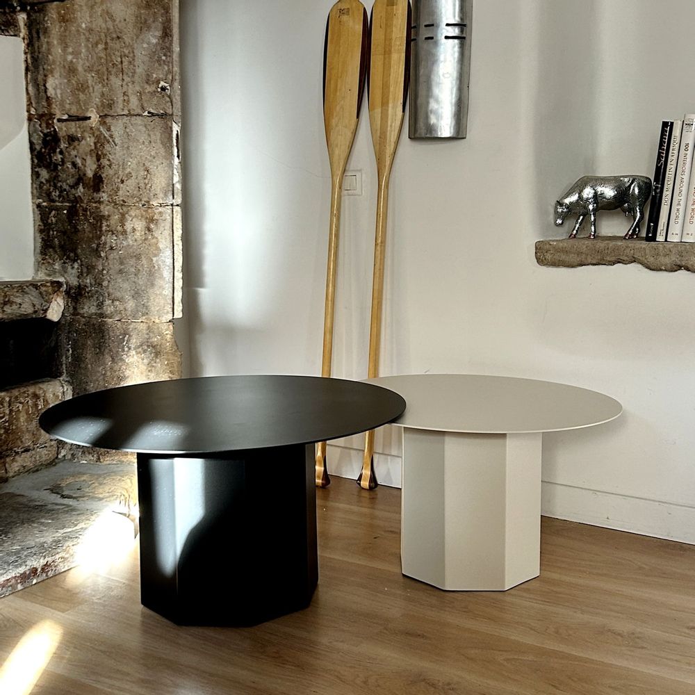 Coffee tables - IPANEMA metal coffee table - TERRE ET METAL
