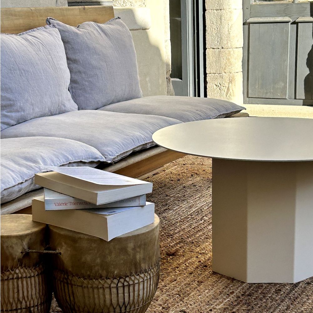 Coffee tables - IPANEMA metal coffee table - TERRE ET METAL