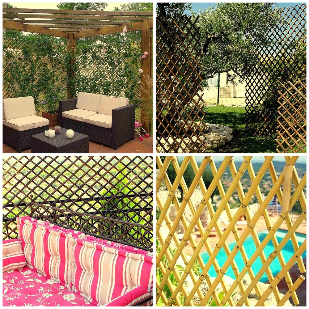 Outdoor decorative accessories - BAMBOO MESH, TRELLIS, NATURAL SEPARATION - Ref: TM - BAMBOULAND