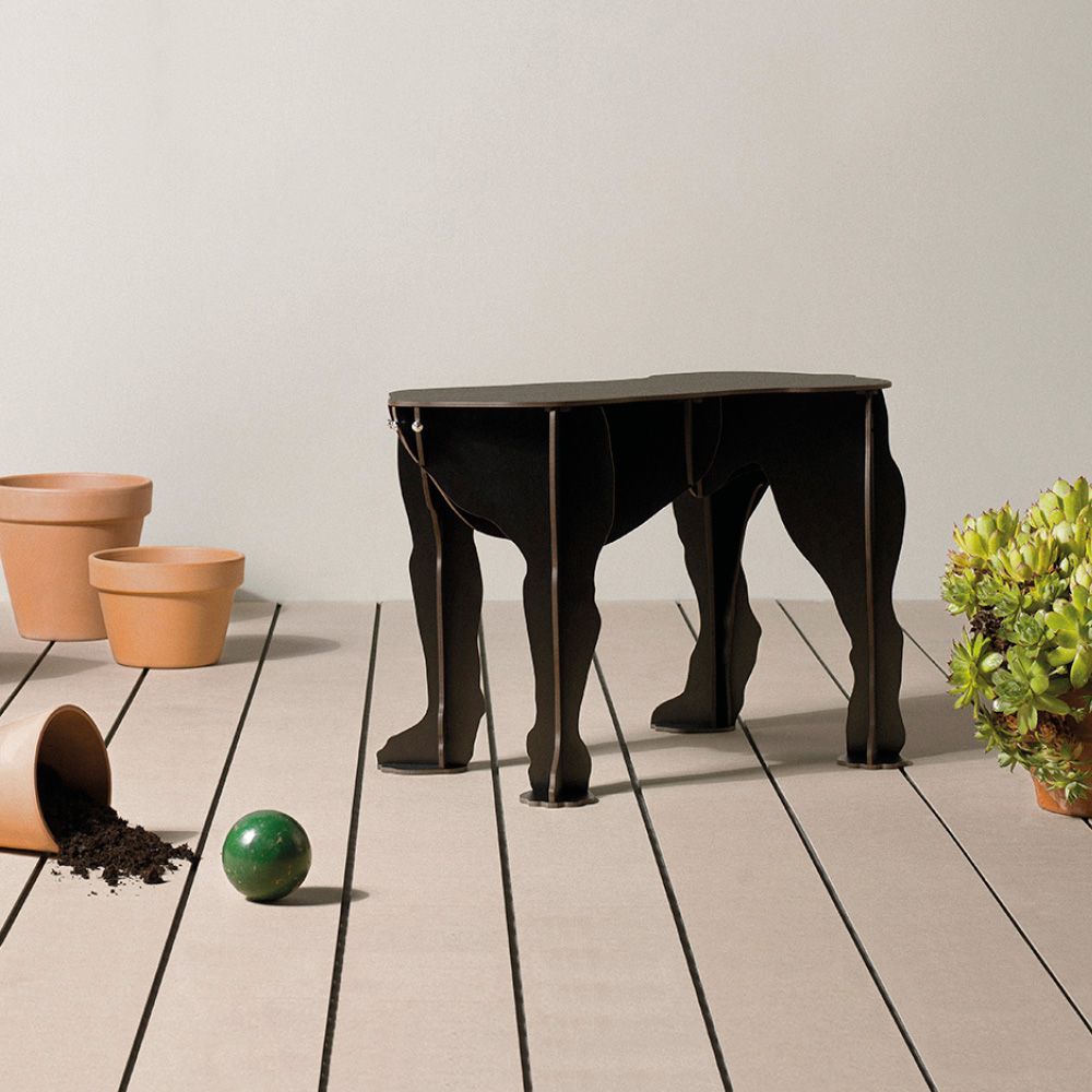 Decorative objects - Rex - large dog stool - IBRIDE