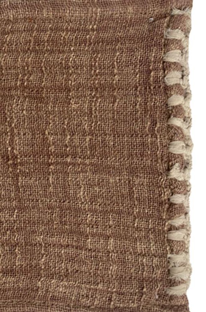 Bed linens - ALTAI plaid - NEEM LIVING