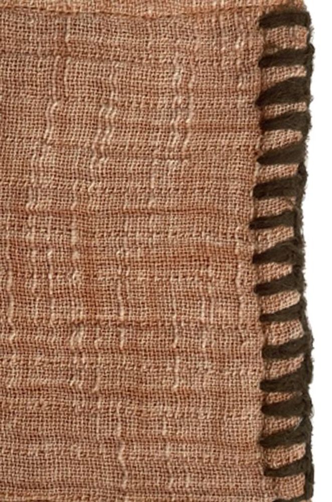 Bed linens - ALTAI plaid - NEEM LIVING