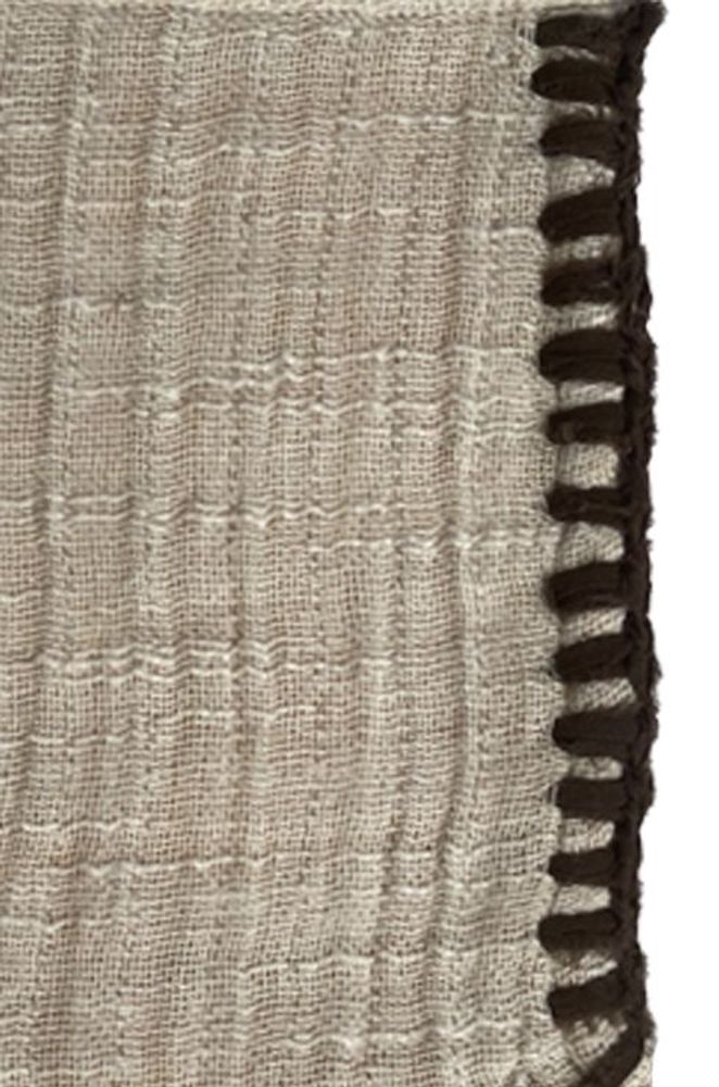 Bed linens - ALTAI plaid - NEEM LIVING
