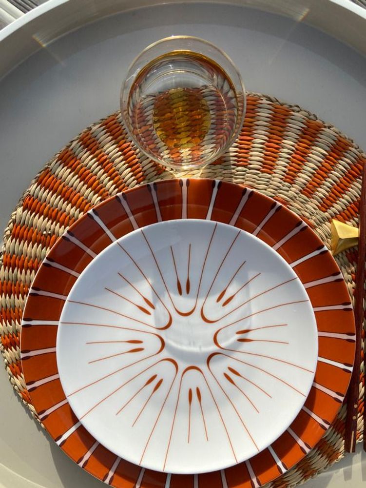 Everyday plates - Assiette Rose des vents - CFOC