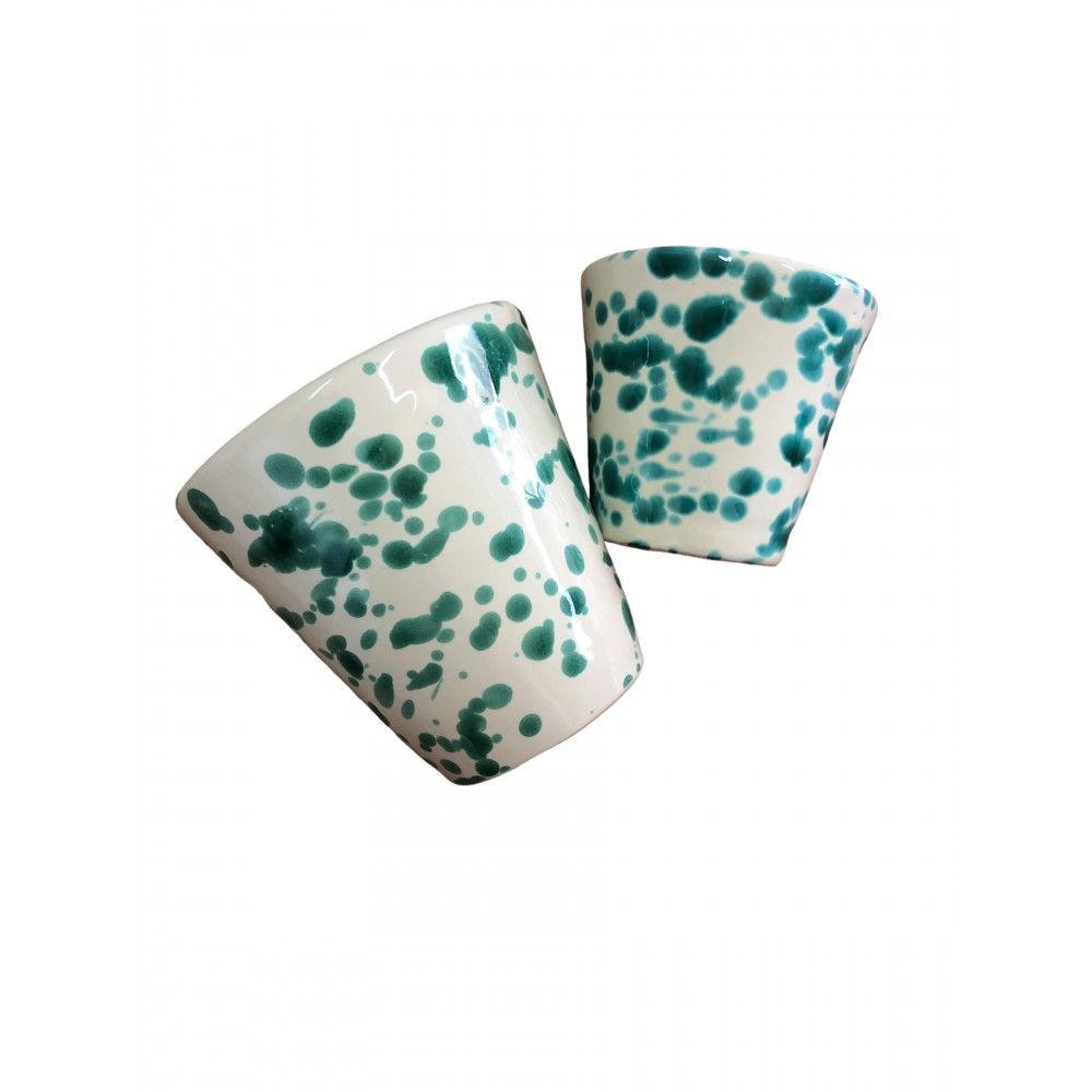 Wine accessories - Glass h. 6 cm. - Splashed Line - LOLIVA FOOD MOOD