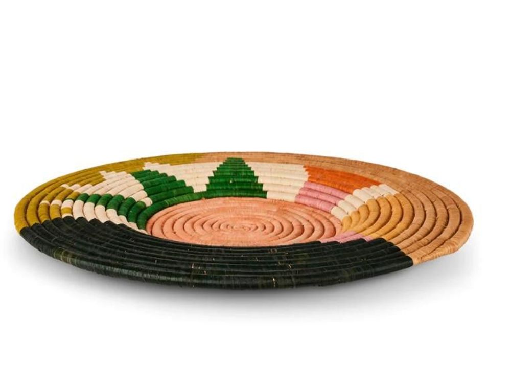 Other wall decoration - Tropical woven wall decoration Thistle ø 70 cm - MAISON SUKU