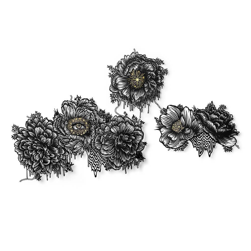 Decorative objects - Belladonna - wall decoration - IBRIDE