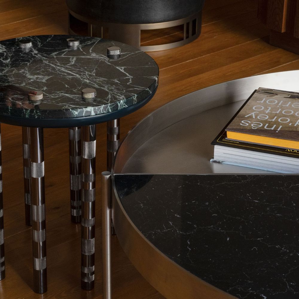 Other tables - Ipanema Nickel Plated Side Table - DUISTT