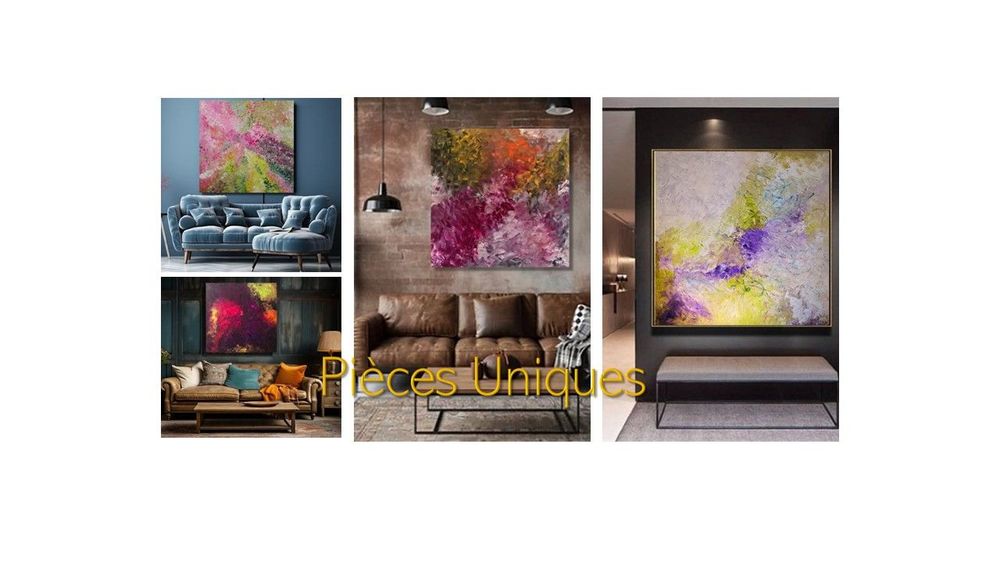 Paintings - Paintings Originals Art Gallery Quality - Multi-Collections - MOTI ART & DESIGN