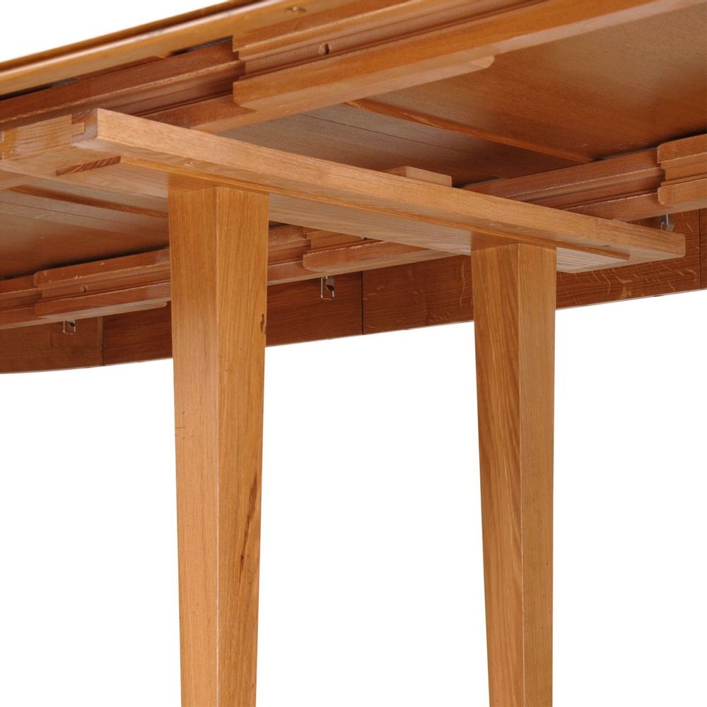 Tables Salle à Manger - Table ronde extensible en chêne massif - MON PETIT MEUBLE FRANÇAIS