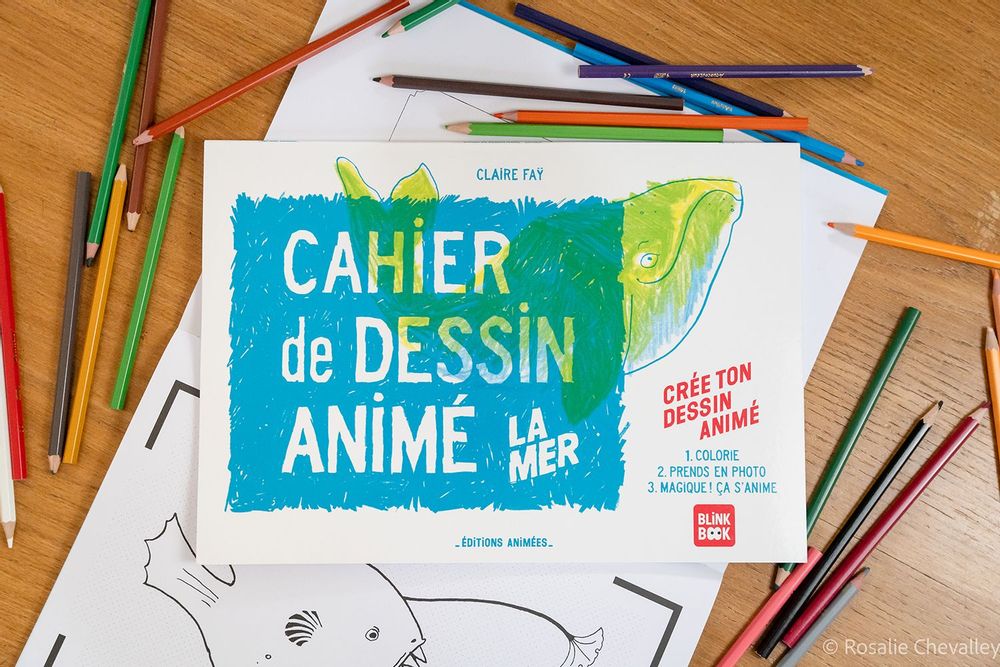 Stationery - La Mer - Cahier Animé BlinkBook - EDITIONS ANIMEES
