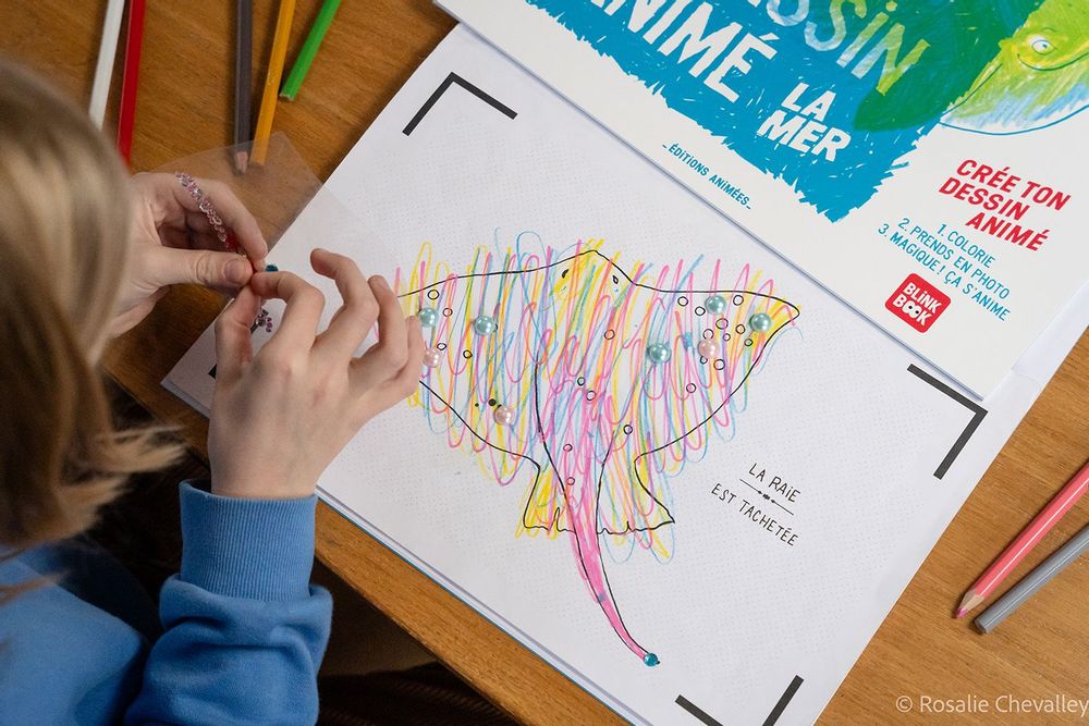 Stationery - La Mer - Cahier Animé BlinkBook - EDITIONS ANIMEES