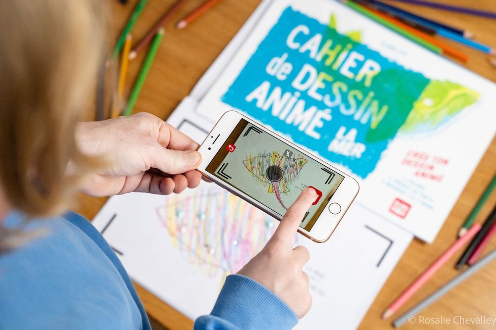 Stationery - La Mer - Cahier Animé BlinkBook - EDITIONS ANIMEES