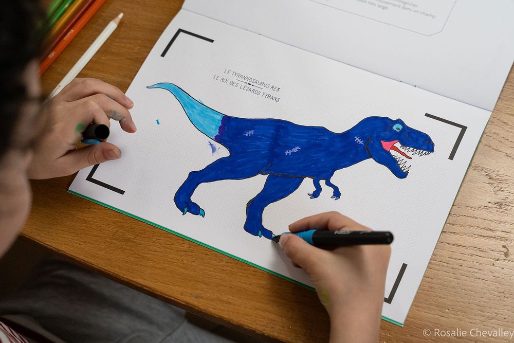 Papeterie - Les Dinosaures - Cahier Animé BlinkBook - EDITIONS ANIMEES