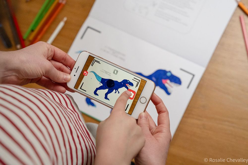 Papeterie - Les Dinosaures - Cahier Animé BlinkBook - EDITIONS ANIMEES