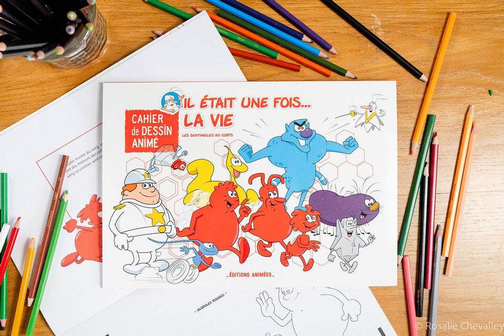 Stationery - Il était une fois… La Vie - Cahier Animé BlinkBook - EDITIONS ANIMEES